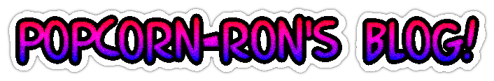 popcorn_ron's blog logo PNG made in https://cooltext.com
